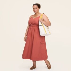 Woolrich NWT 3X Cinnamon Utility Midi Dress